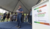 Recuperação da estrada foi anunciada pelo prefeito: obra vai melhorar escoamento da produção agrícola local e deslocamento dos moradores. Foto Ney Sarmento