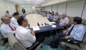 Secretário José Luiz Freire de Almeida falou sobre a importância da proposta e disse que as sugestões dos vereadores serão analisadas (Foto: Ney Sarmento/PMMC)