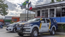 Base da Guarda Municipal na praça Oswaldo Cruz