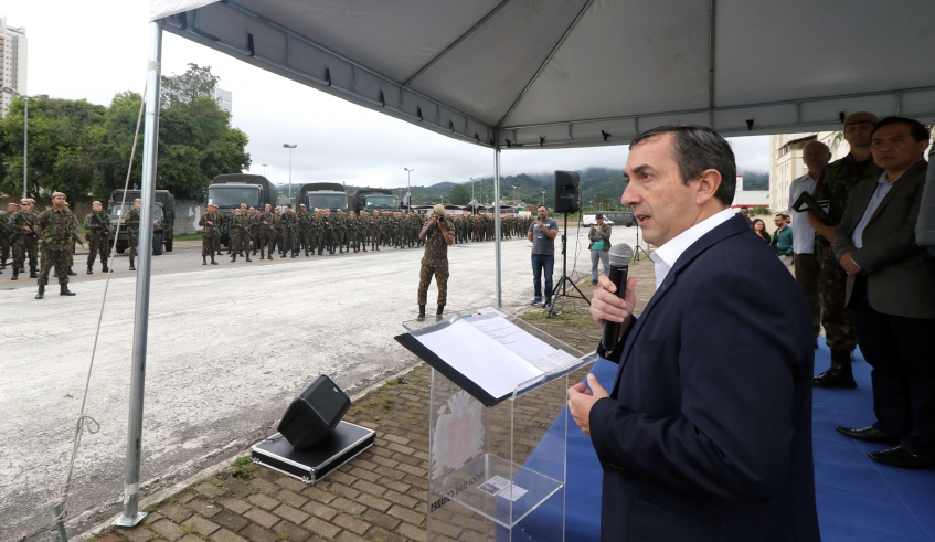 Prefeitura de Mogi das Cruzes - Notícias - Treinamento do Exército