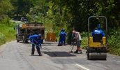 Estrada do Pavan será interditada nesta quinta-feira para serviços de tapa-buraco