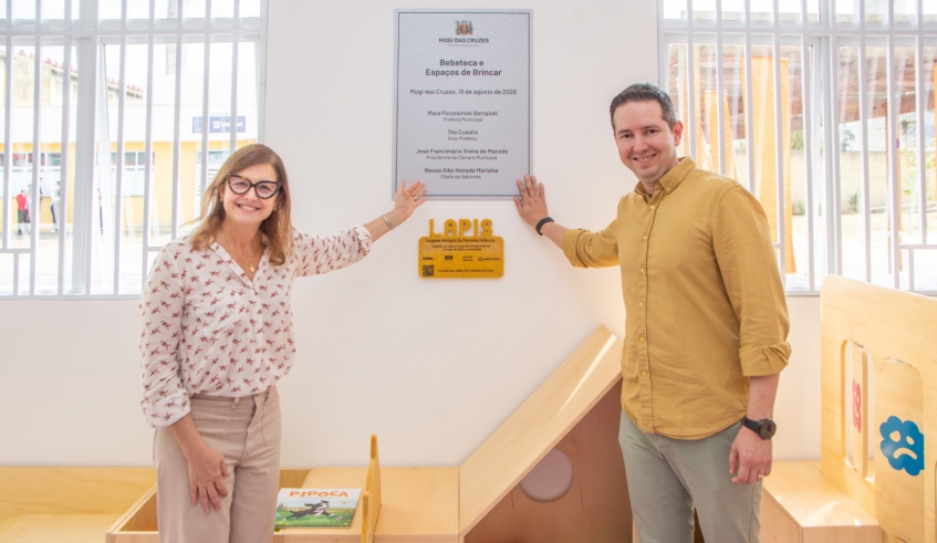 "Uma cidade que pensa e cuida de seu futuro começa cuidando das crianças desde os primeiros anos. Agradecemos a parceria da FEMSA neste projeto e continuaremos avançando pelo futuro das crianças mogianas&rdquo;, . . .
